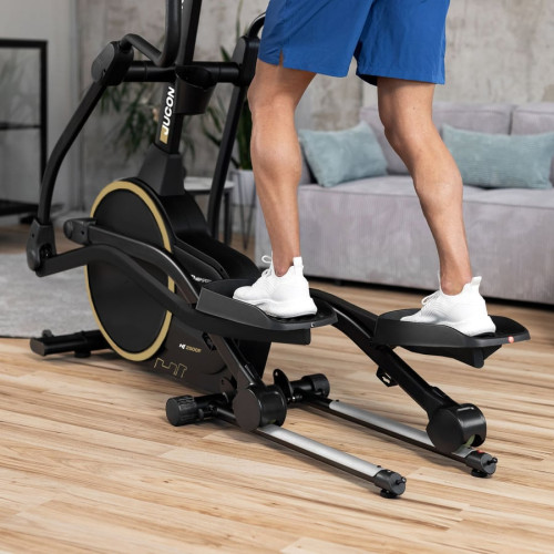 Орбитрек  Hop-Sport HS-250CF Jucon black-gold - фото №8